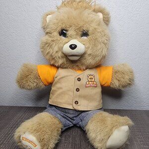 Teddy Ruxpin 2017 Animated Storytelling Bear Bluetooth LCD Eyes Tested Works